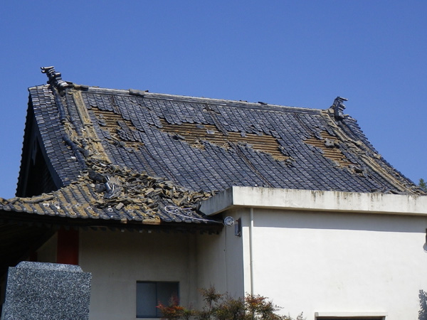 雨漏り現場3　H寺